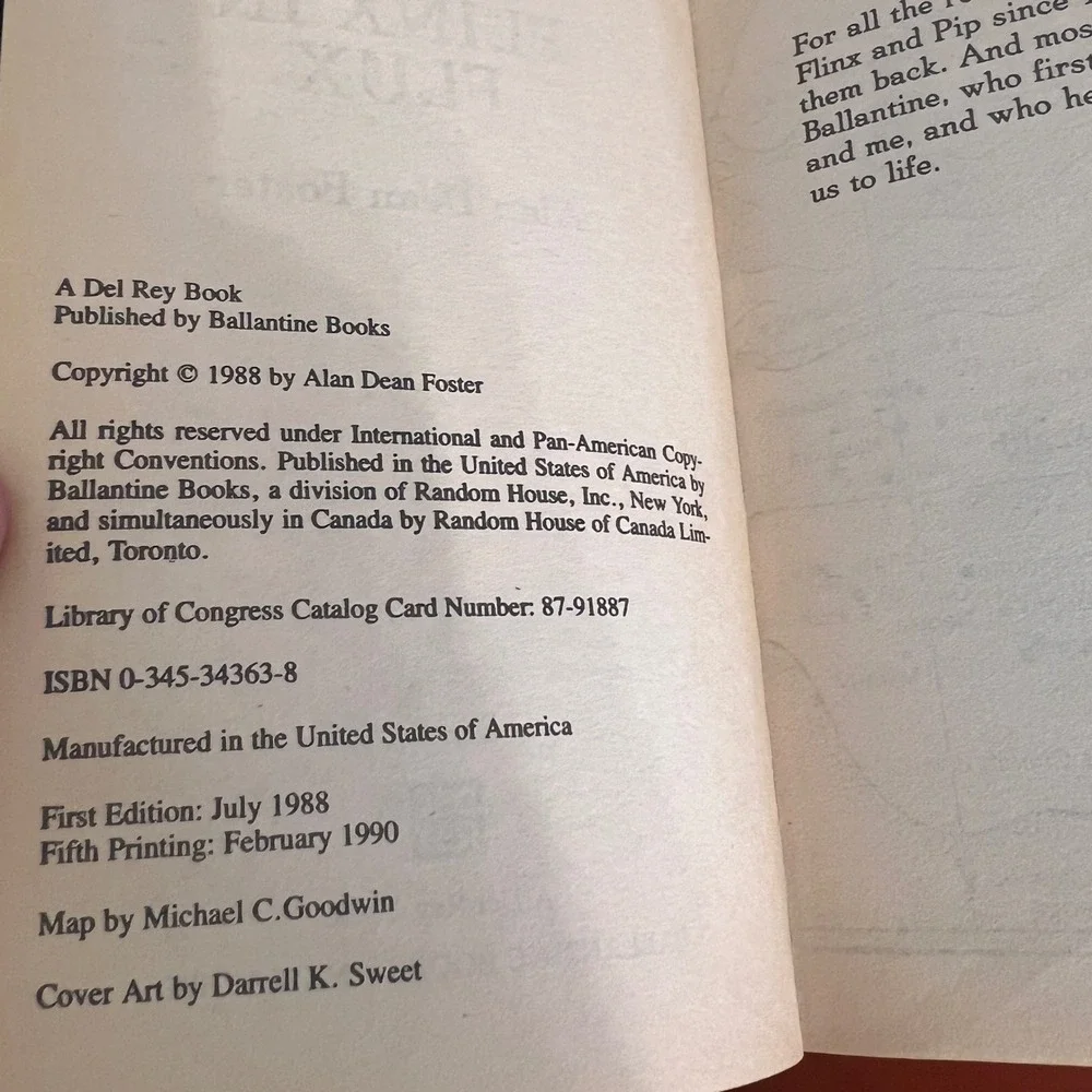 Flinx in Flux Alan Dean Foster Pip and Flinx Adventure Sci-Fi Paperback 1988‎